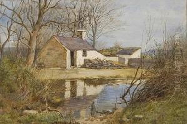 "the Mill Stream", And Another Similar, A Pair - view 1