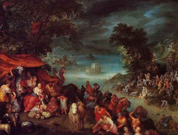The Flood with Noah's Ark - view 1