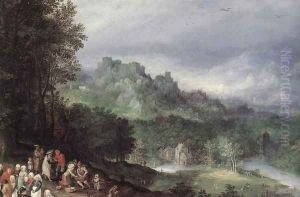 A Flemish Fair (detail 1) 1610s
