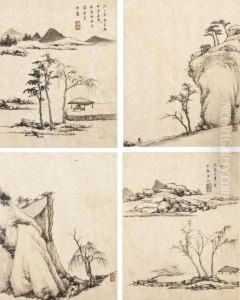 Serene Landscapes Of Mount Xi by Yun Wang