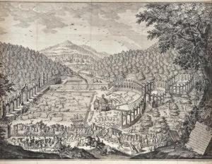 Wurttemberg Battue, Deer Water-hunt In The Presence Of The Duchess Of Wurtemberg by Jakob Wangner