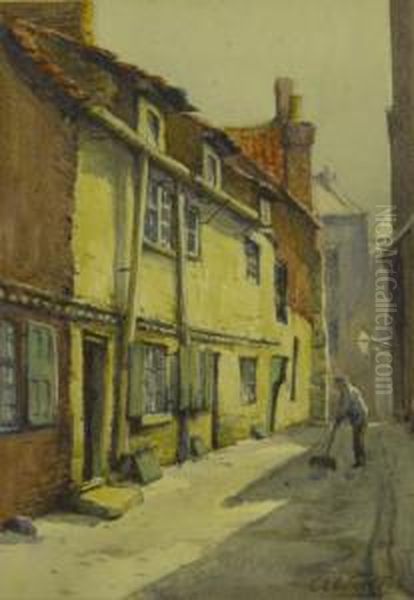'porretts Lane Sandside Scarborough' And 'dog And Duck Inn Sandside' - view 1