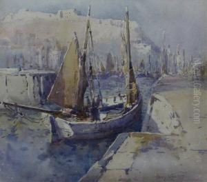 Fishing Boats In Scarborough Harbour