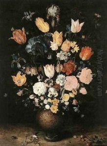 Bouquet of Flowers by Jan The Elder Brueghel