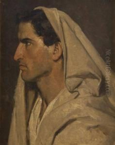 Homme De Profil by Gustaaf Wappers