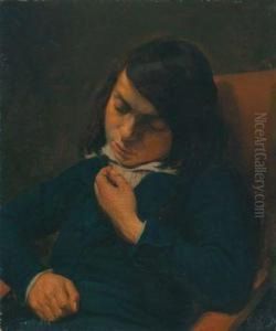Bildniseines Sinnenden Knaben by Gustaaf Wappers