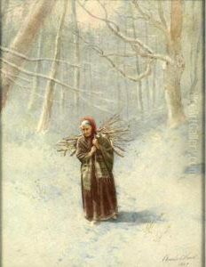 Winter Scenes by Charles Caleb Ward