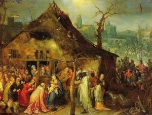 The Adoration of the Magi by Jan The Elder Brueghel