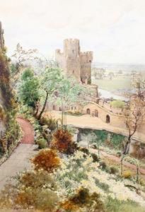 Winchester Tower From King James's Herbere,norman Tower Garden by Cyril Ward