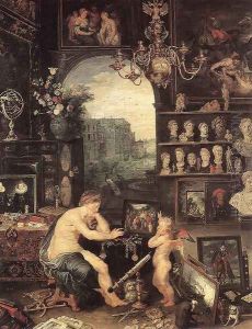 The Sense of Sight (detail 1) 1617