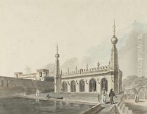 The Palace Of The Late Nabob Of Arcot by Francis Swain Ward