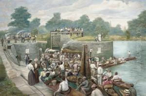 At Boulter's Lock, The Thames Regatta