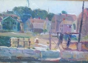 Harbor Scene Harbor Scene