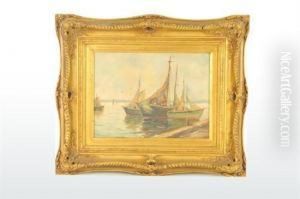 Botes En Saint-malo by William, Ward Jnr.