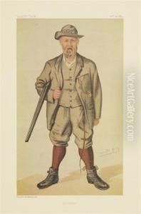 A Pair Of Vanity Fair Images Of Hunters: by Leslie Mathew Ward