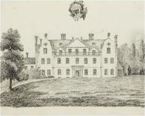 An Album Of 28 Drawings Of Houses In Suffolk And Norfolk
