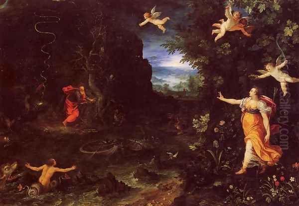 Circe and Ulysses - view 1