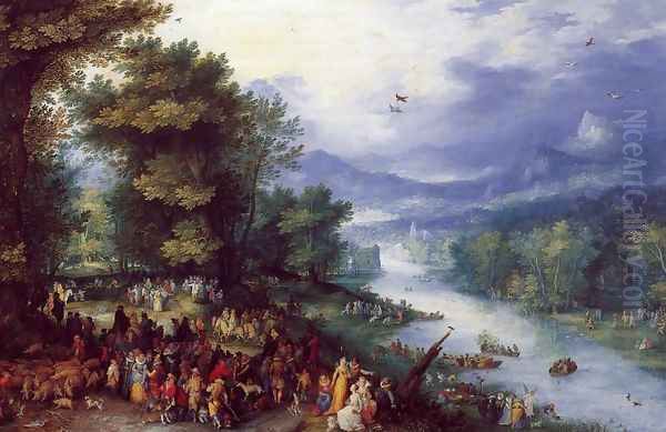 Landscape with the Young Tobie - view 1