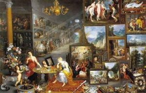 Allegory of Sight and Smell by Jan The Elder Brueghel