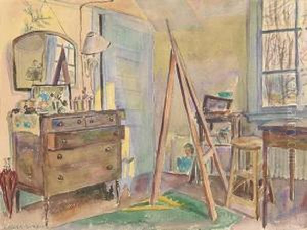 Corner Of Laura Wheeler Waring's Studio, Cheyney - view 1