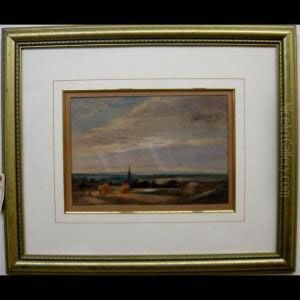 Sussex Landscape by William Henry Waring