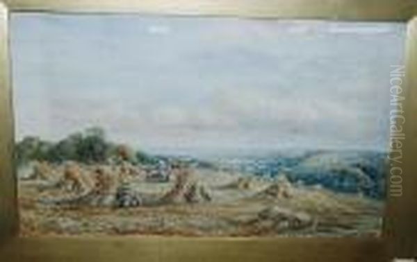 Harvesters Resting - view 1