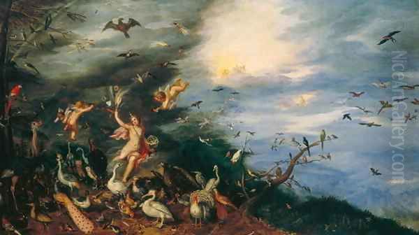 Air Allegories of the Four Elements - view 1
