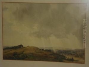 On The Cotswolds by Herbert Gordon Warlow