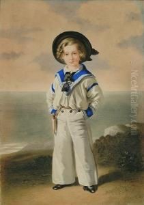 Portrait Of A Boy In A Sailor Suit