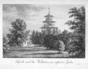 Ansichten Aus Dem Englischen Garten by Simon Warnberger