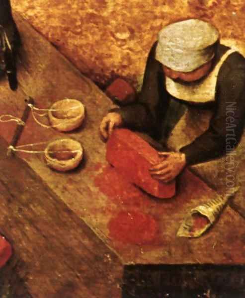 Children's Games (detail) 1559-60 13 - view 1