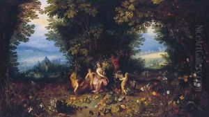 Earth Allegories of the Four Elements