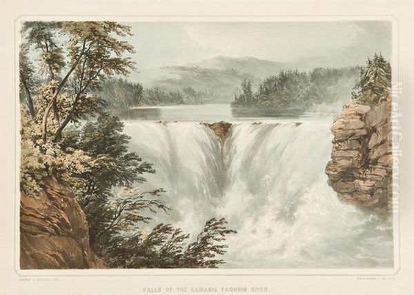 Falls Of The Kamanis Taquoih River [kakabeka Falls, Near Thunder Bay, Ontario]. - view 1