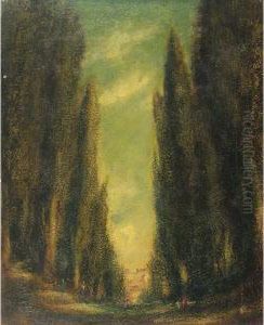 Cipressi by Harold Broadfield Warren