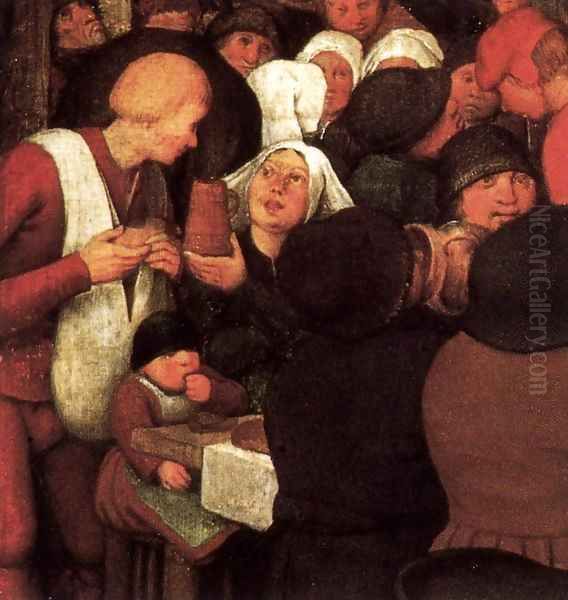 Peasant Wedding (detail) 1567 7 - view 1