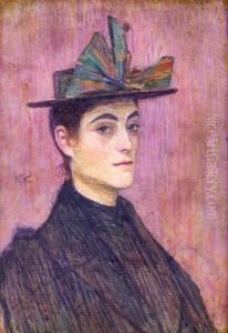 A Young Parisienne by William Tom Warrener