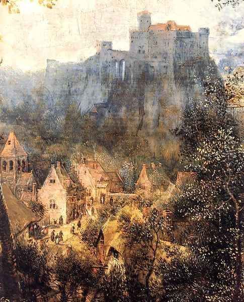 Magpie on the Gallow (detail) 1568 2 - view 1