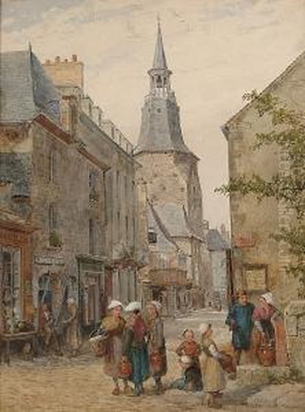 Street Scene In Northern France - view 1