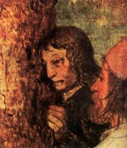 Christ Carrying the Cross (detail) 1564 8 by Jan The Elder Brueghel