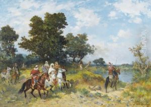 Cavaliers Arabes by Georges Washington