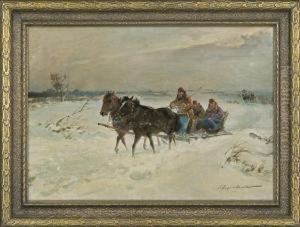 Sledging - view 1