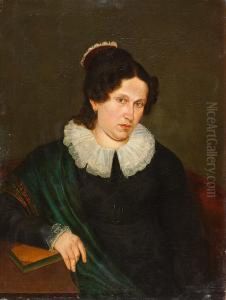 Junge Frau In Schwarzem Kleid Junge Frau In Schwarzem Kleid
