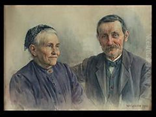 Portrait Eines Alteren Paares - view 1