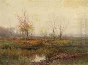 Pejzaz Jesienny by Franciszek Wastkowski