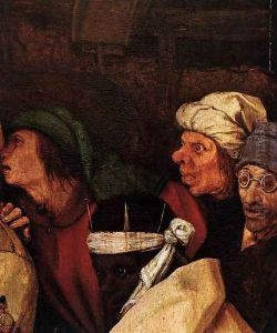 The Adoration of the Kings (detail) 1564 4 by Jan The Elder Brueghel