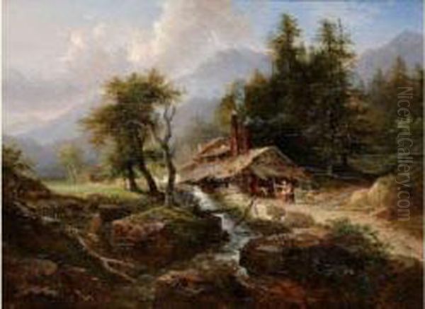Chalet De Montagne Au Bord D'un Torrent - view 1