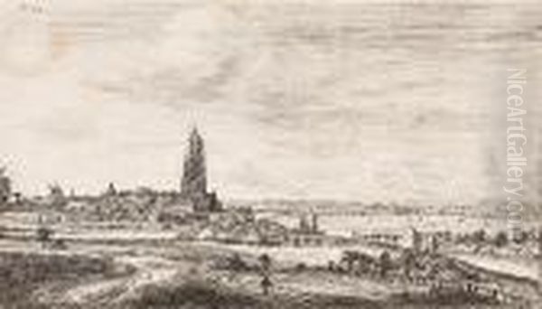 Ansicht Der Stadt Rhenen - view 1