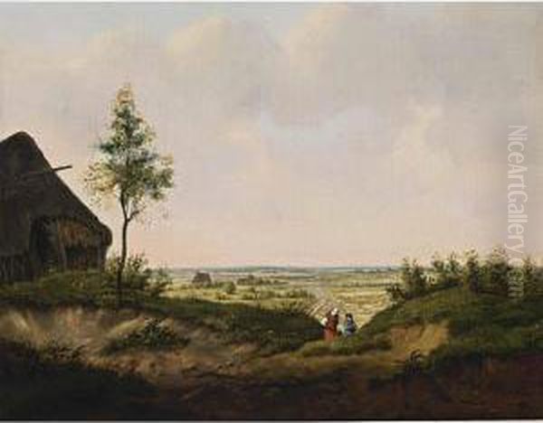 Landscape With Peasants - view 1