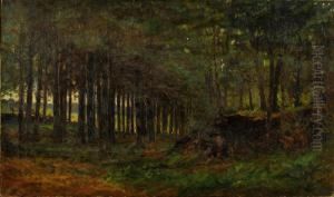 Figures In The Woods by Marcus Waterman