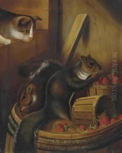 Cache Of Berries by Susan C. Waters